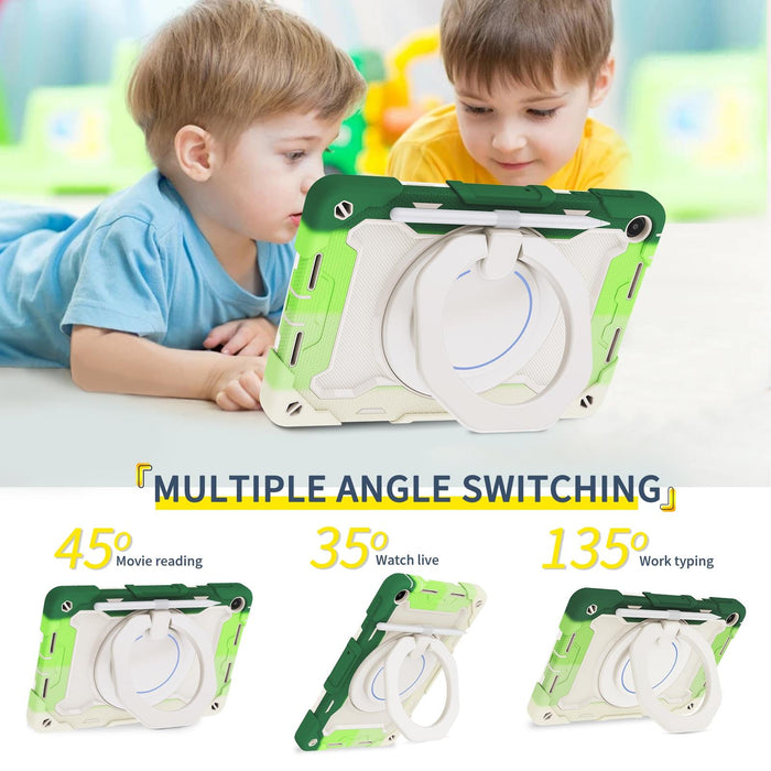 Armor Contrast Colour Silicone + Pc Tablet Case