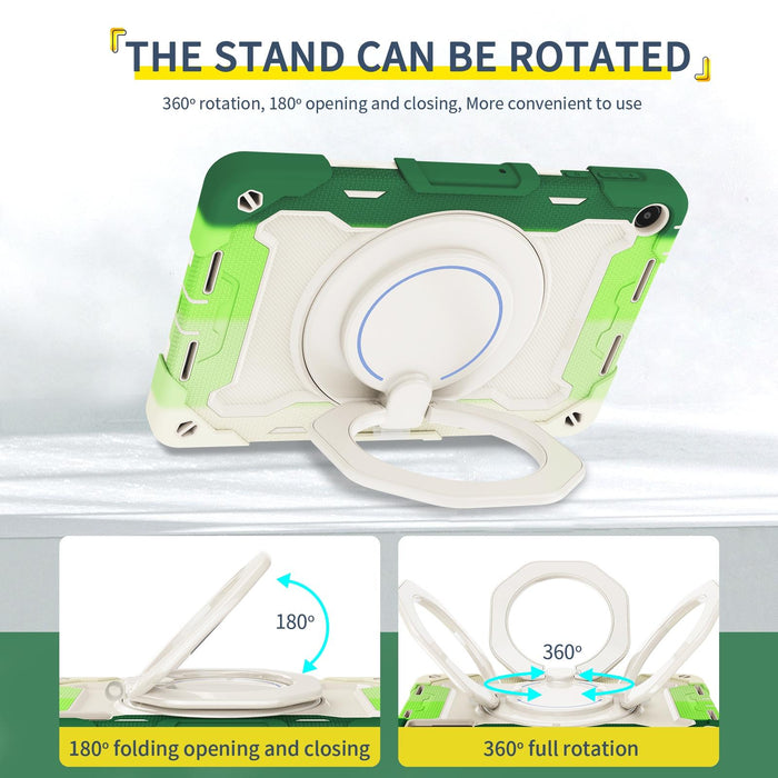 Armor Contrast Colour Silicone + Pc Tablet Case