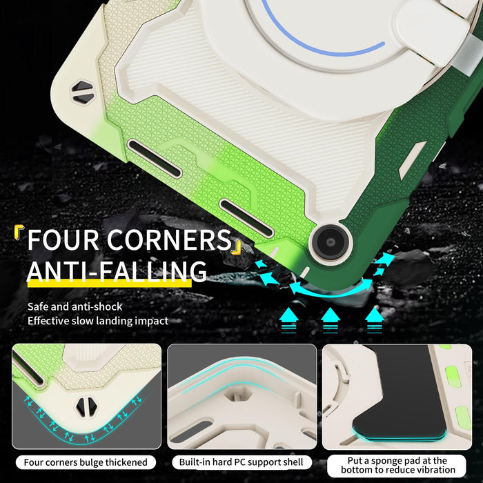 Armor Contrast Colour Silicone + Pc Tablet Case