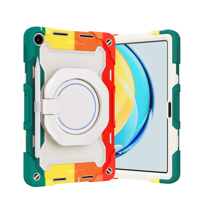 Armor Contrast Colour Silicone + Pc Tablet Case