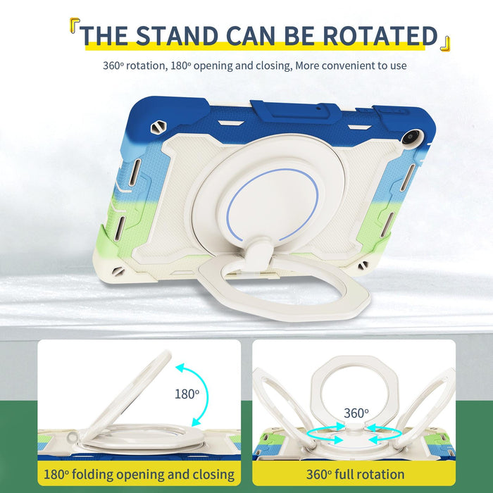 Armor Contrast Colour Silicone + Pc Tablet Case