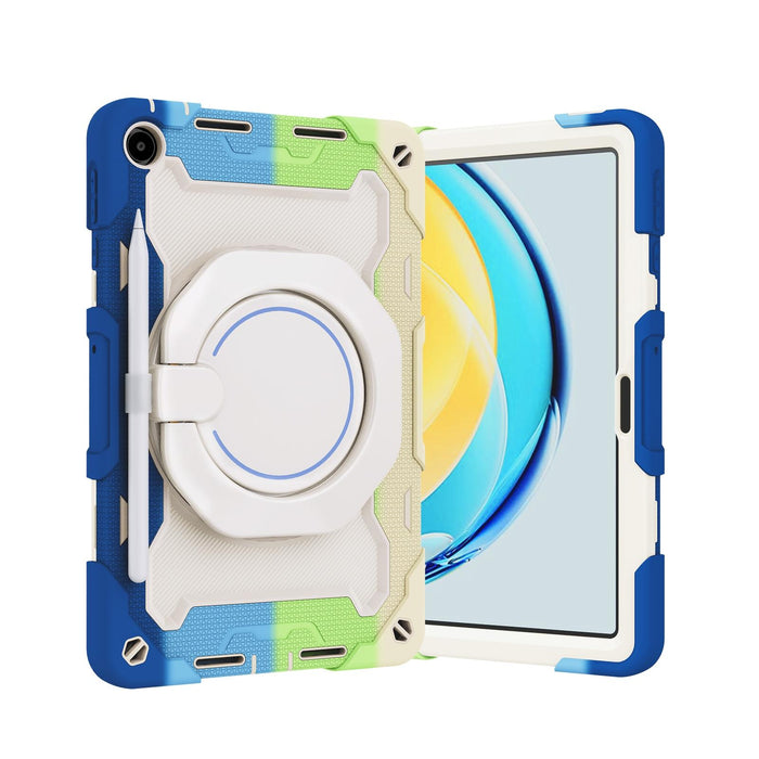 Armor Contrast Colour Silicone + Pc Tablet Case