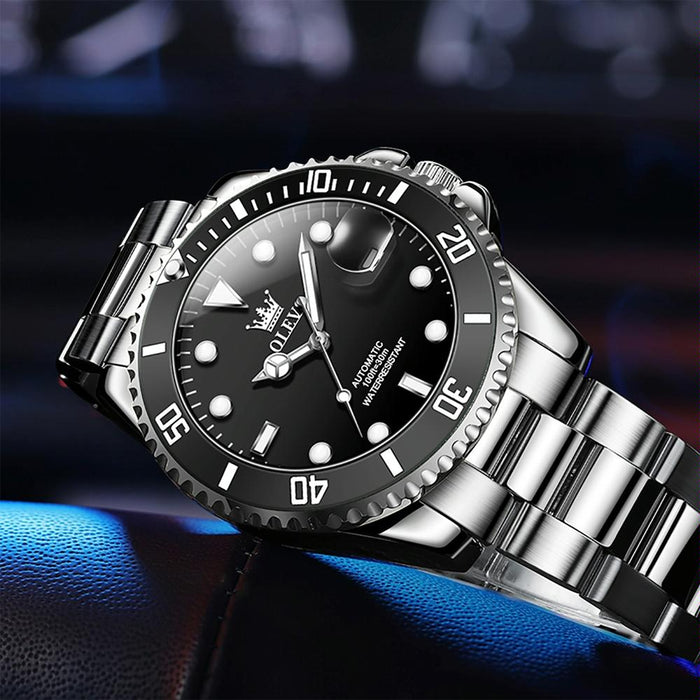 6650 Men Luminous Waterproof Mechanical Watch