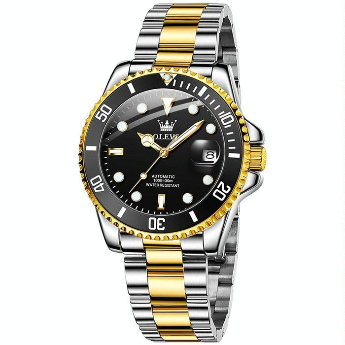 6650 Men Luminous Waterproof Mechanical Watch