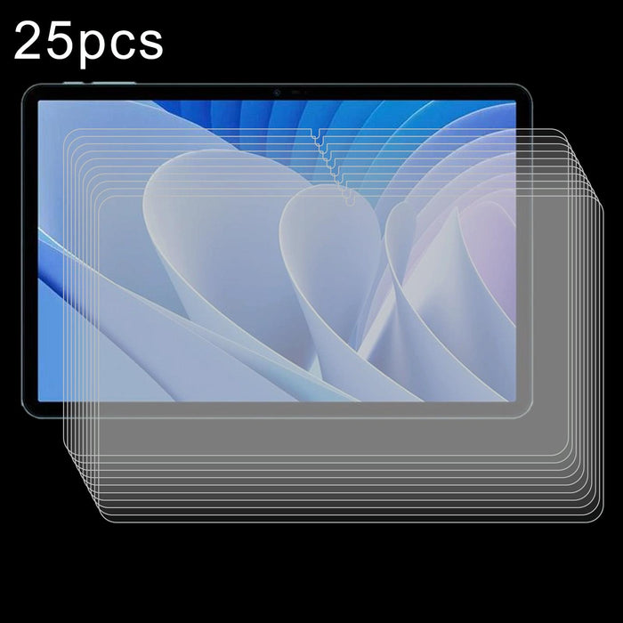 For Doogee T30 Pro / Google Pixel Tablet 25Pcs 9H 0.3Mm Explosion-Proof Tempered Glass Film