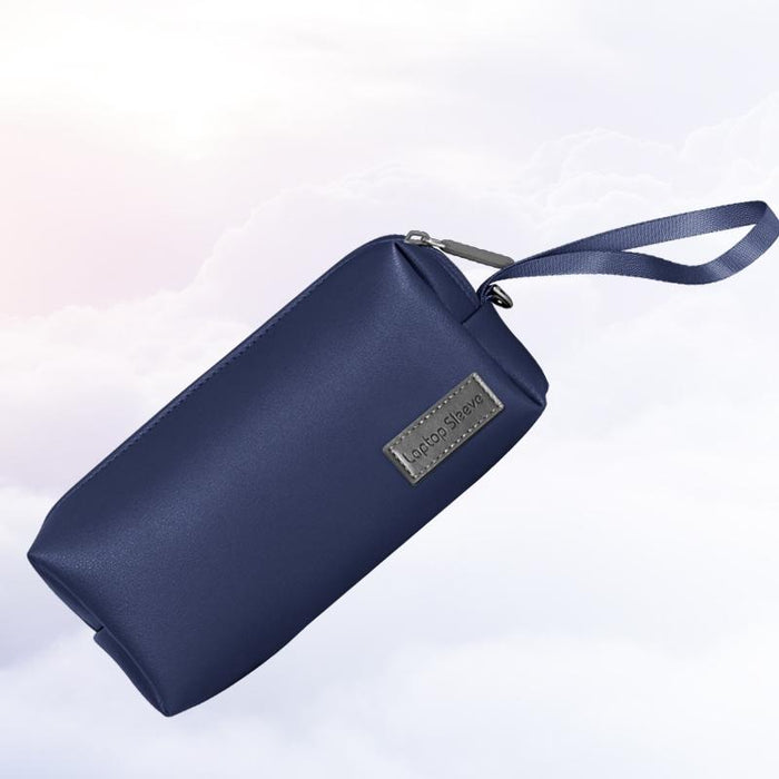 Waterproof Laptop Accessory Bag - Pu Leather