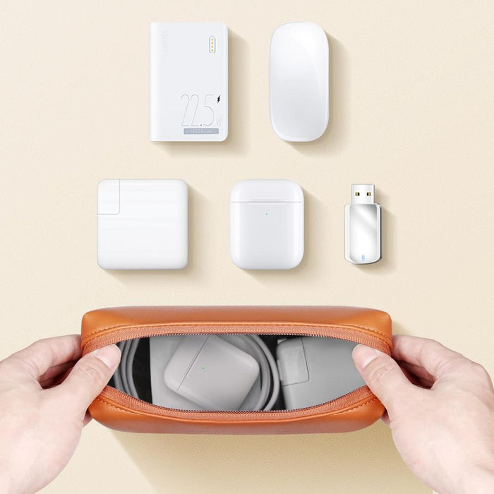 Waterproof Laptop Accessory Bag - Pu Leather