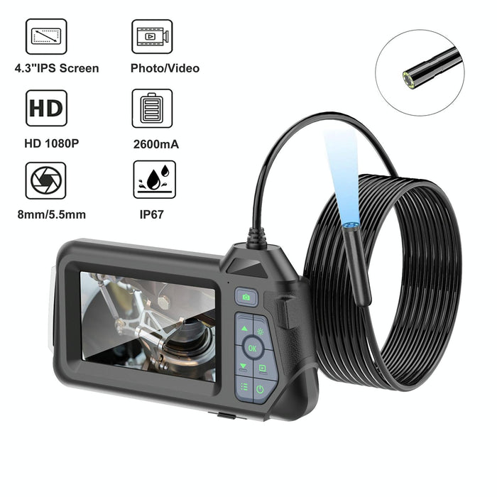 M60 4.3 Inch Single Camera With Screen Endoscope Length 10M