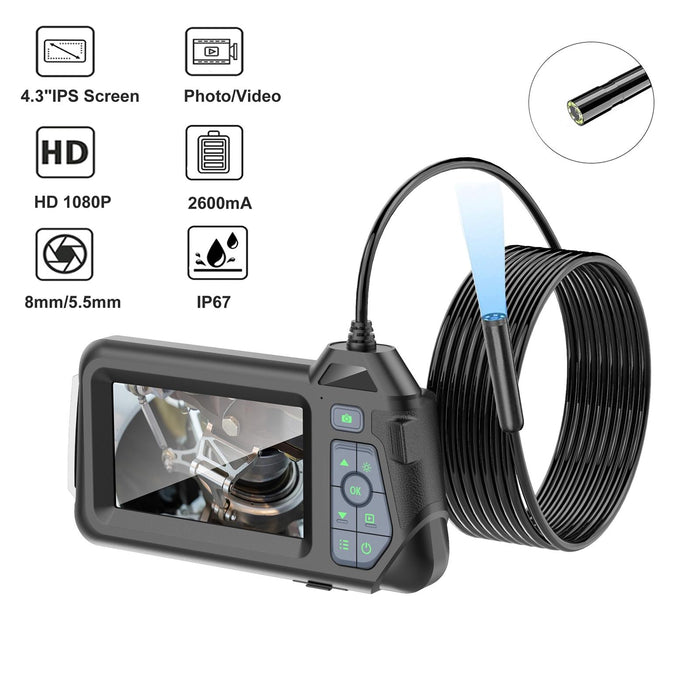 M60 4.3 Inch Single Camera With Screen Endoscope Length 10M