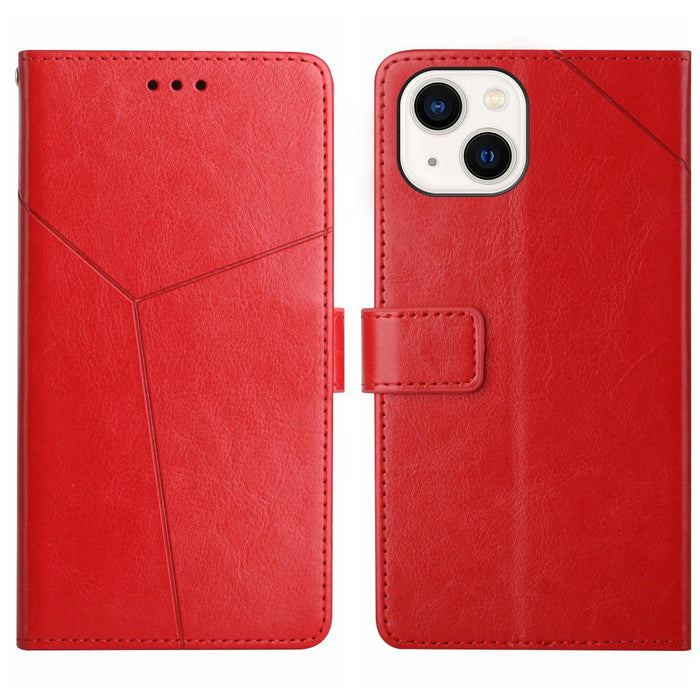 Ht01 y Shaped Pattern Flip Leather Phone Case For Iphone 15