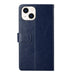 Ht01 y Shaped Pattern Flip Leather Phone Case For Iphone 15