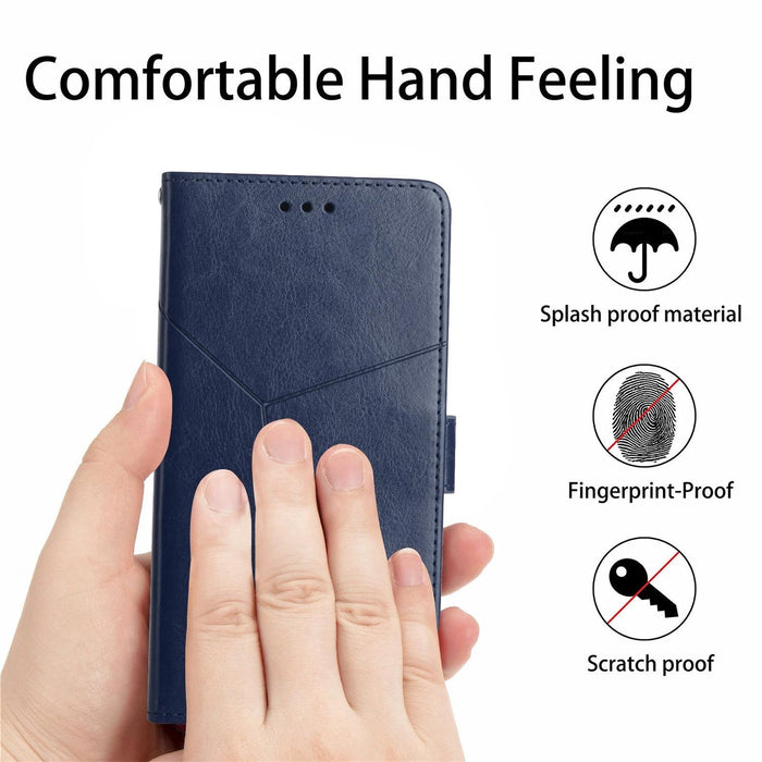 Ht01 y Shaped Pattern Flip Leather Phone Case For Iphone 15