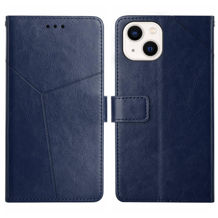 Ht01 y Shaped Pattern Flip Leather Phone Case For Iphone 15