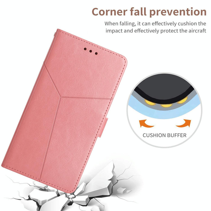 Ht01 y Shaped Pattern Flip Leather Phone Case For Iphone 15