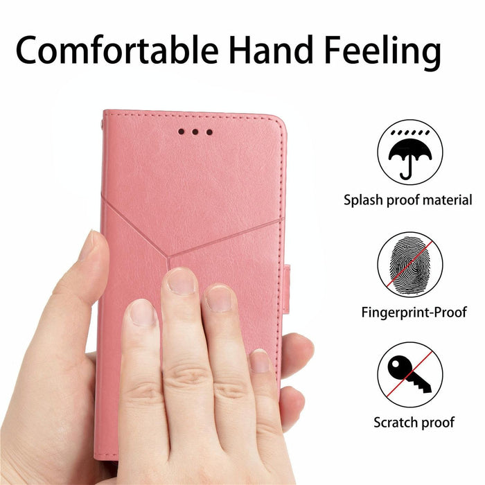 Ht01 y Shaped Pattern Flip Leather Phone Case For Iphone 15