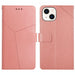 Ht01 y Shaped Pattern Flip Leather Phone Case For Iphone 15