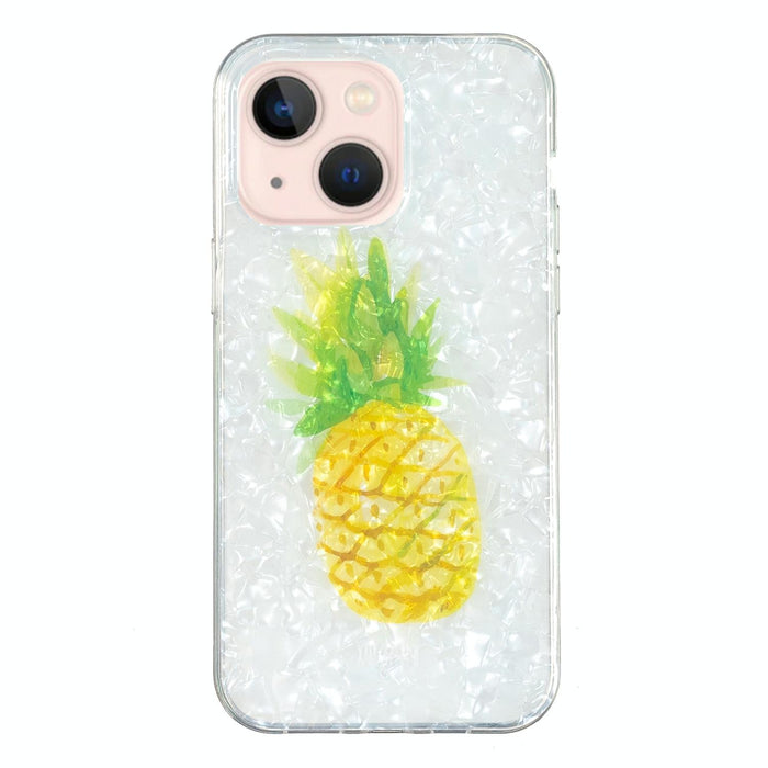 Imd Shell Pattern Tpu Phone Case For Iphone 15