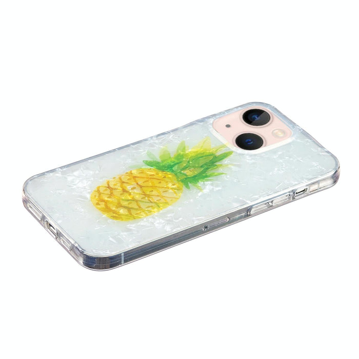 Imd Shell Pattern Tpu Phone Case For Iphone 15