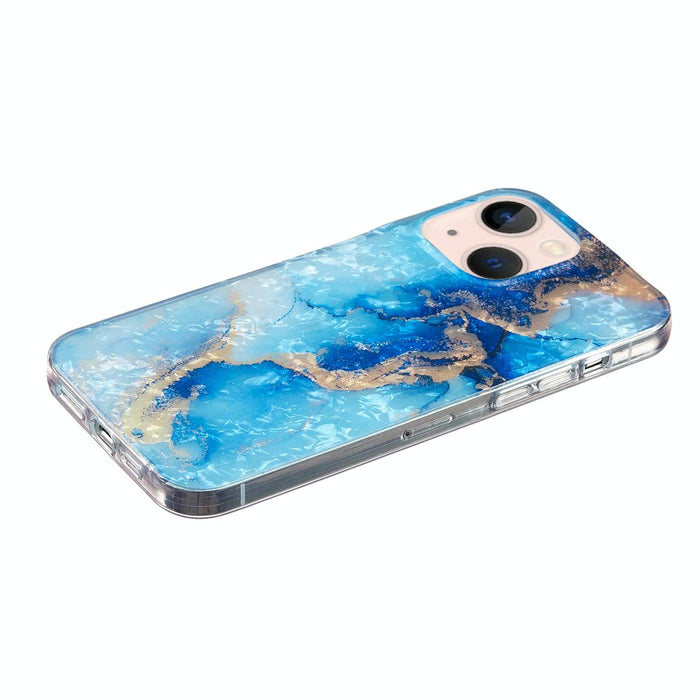 Imd Shell Pattern Tpu Phone Case For Iphone 15