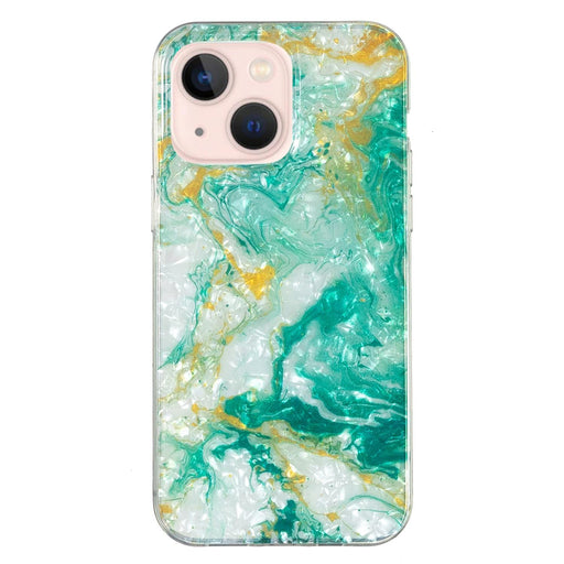 Imd Shell Pattern Tpu Phone Case For Iphone 15