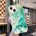 Imd Shell Pattern Tpu Phone Case For Iphone 15