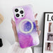 Dual Side Imd Marble Magsafe Phone Case For Iphone 15