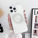 Dual Side Imd Marble Magsafe Phone Case For Iphone 15