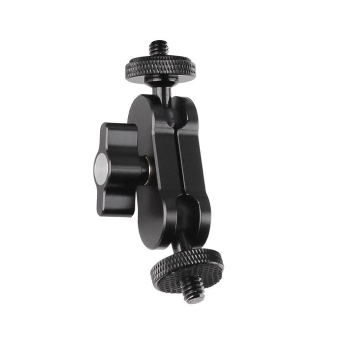 360 Pivot Magic Arm Mount 1/4 Inch Ball Head Bracket Black