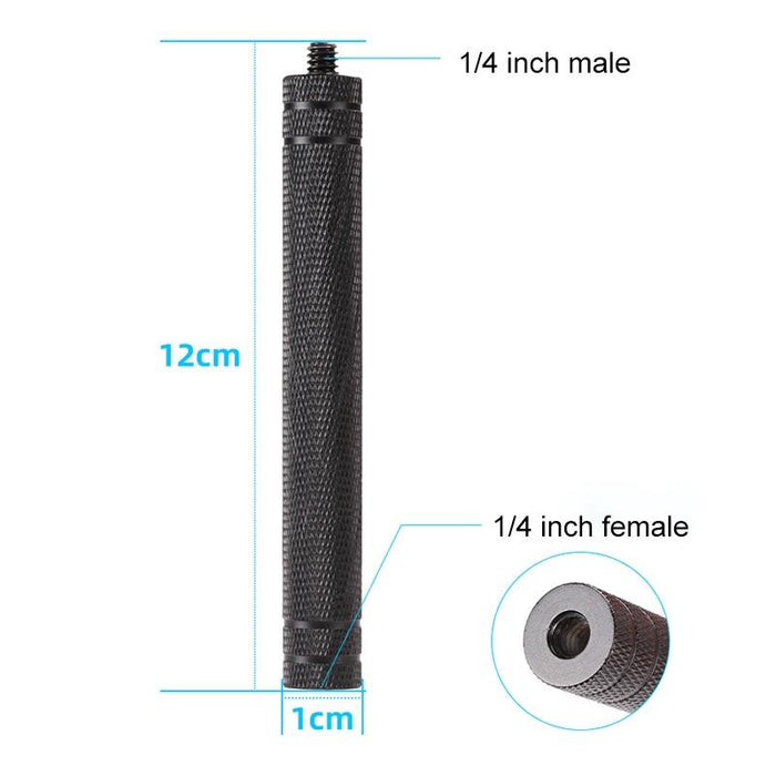 Aluminum Alloy Extension Rod with Diamond Texture