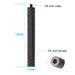 Aluminum Alloy Extension Rod with Diamond Texture