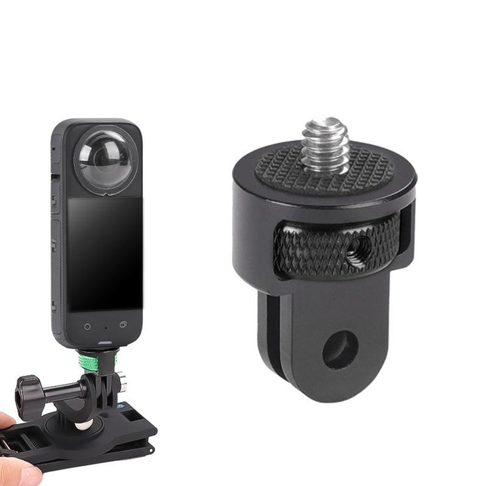 Adjustable Metal Action Camera Adapter With 1/4 Inch Screw