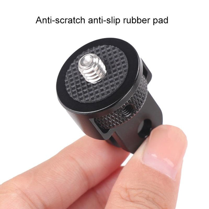 Adjustable Metal Action Camera Adapter With 1/4 Inch Screw