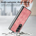 Solid Colour Pu Back Cover For Samsung Galaxy z Fold 4