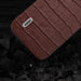 Abeel Crocodile Texture Genuine Leather Phone Case