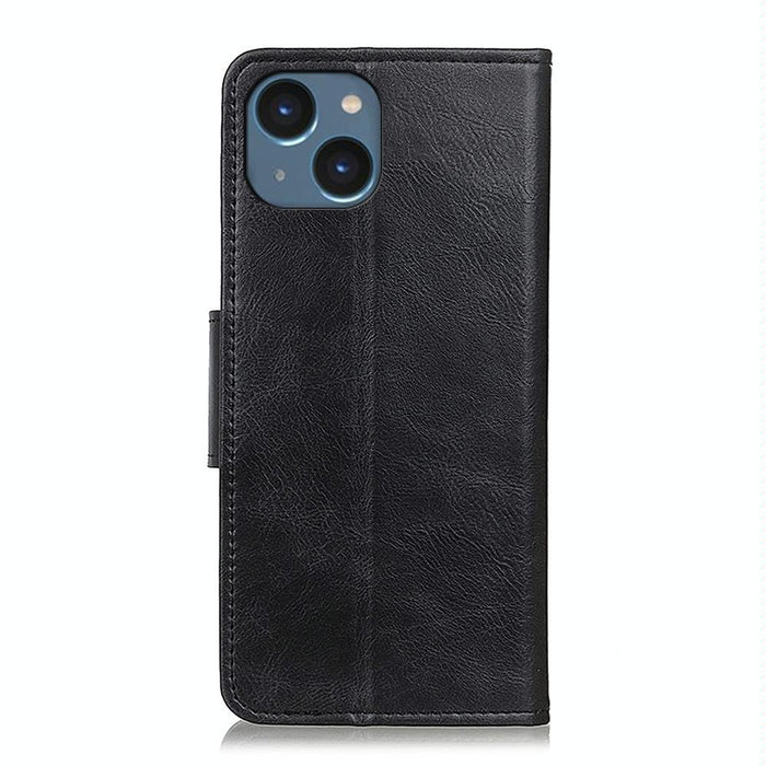 Mirren Crazy Horse Texture Horizontal Flip Leather Phone