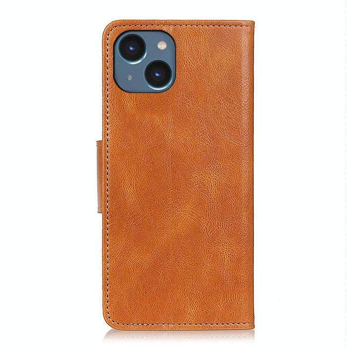 Mirren Crazy Horse Texture Horizontal Flip Leather Phone