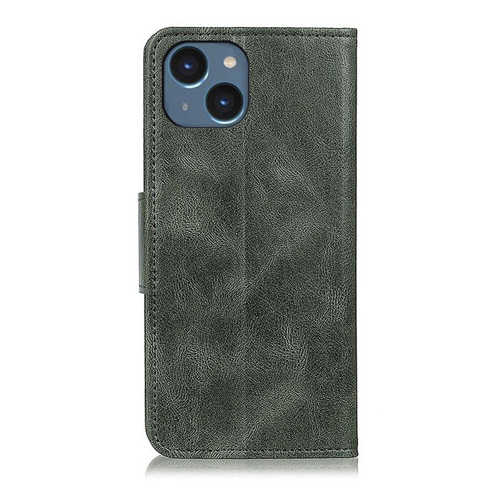 Mirren Crazy Horse Texture Horizontal Flip Leather Phone