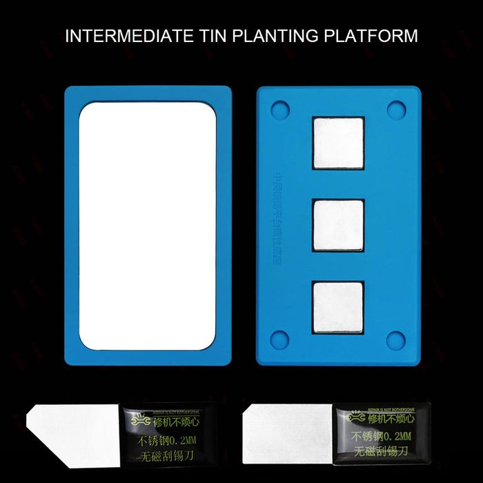 Kaisi 18 In 1 Silicone Middle Layer Tin Planting Bga