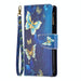 Coloured Drawing Pattern Zipper Phone Leather Case