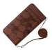 Crossbody Football Texture Magnetic Pu Phone Case