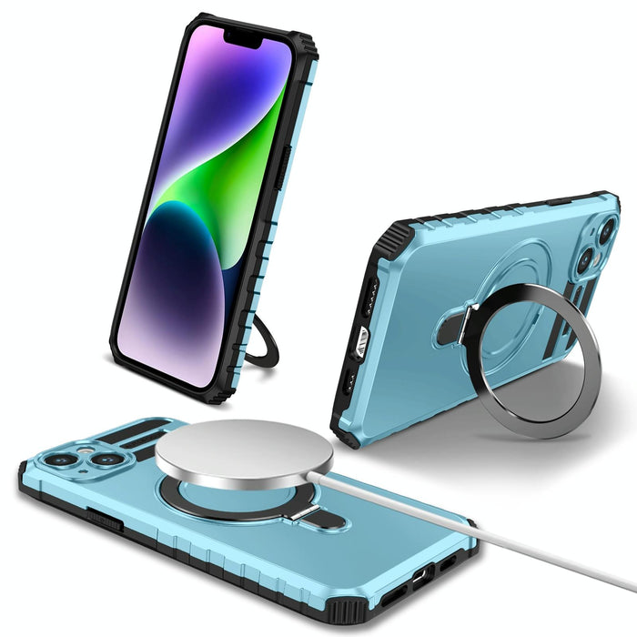 Magsafe Magnetic Holder Phone Case For Iphone 15