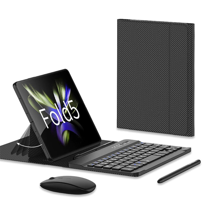 Fold5 Gkk Gear Bluetooth Keyboard + Pen + Mouse + Case Set