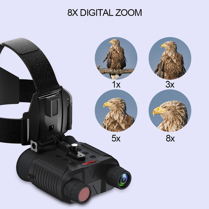 Gd916 2.7 Inch Tft Screen Binocular Head Mounted Infrared Night Vision Binoculars