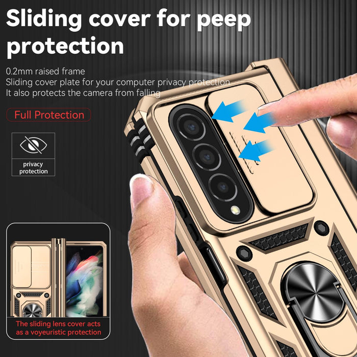 Secure Sliding Phone Case For Samsung Galaxy z Fold 4