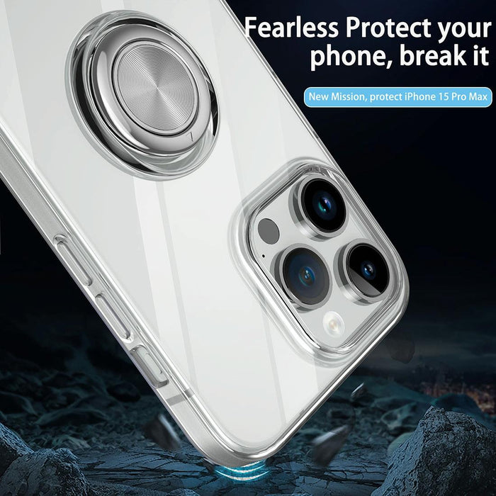 Iphone 15 Ring Holder Tpu Phone Case