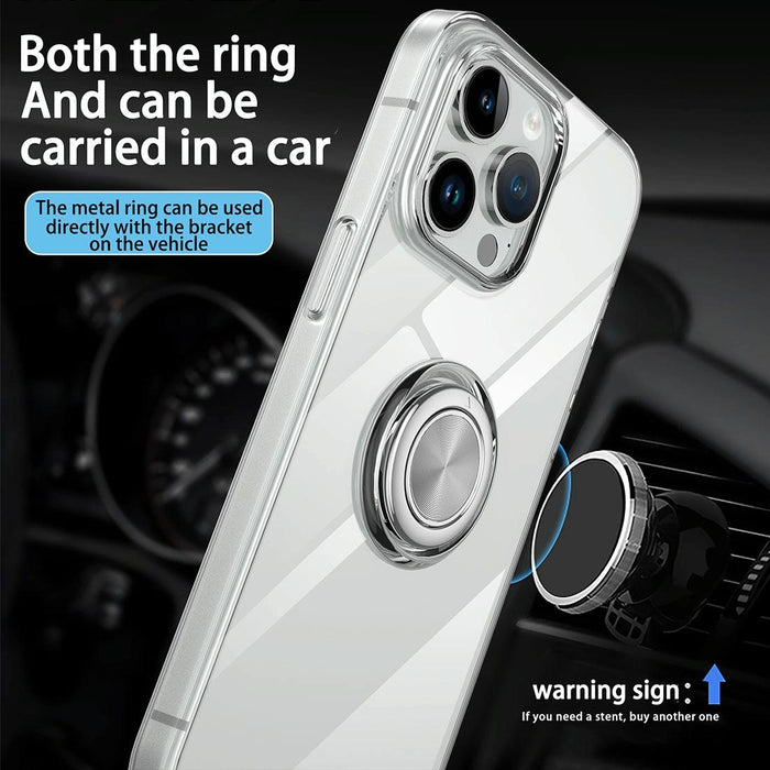 Iphone 15 Ring Holder Tpu Phone Case