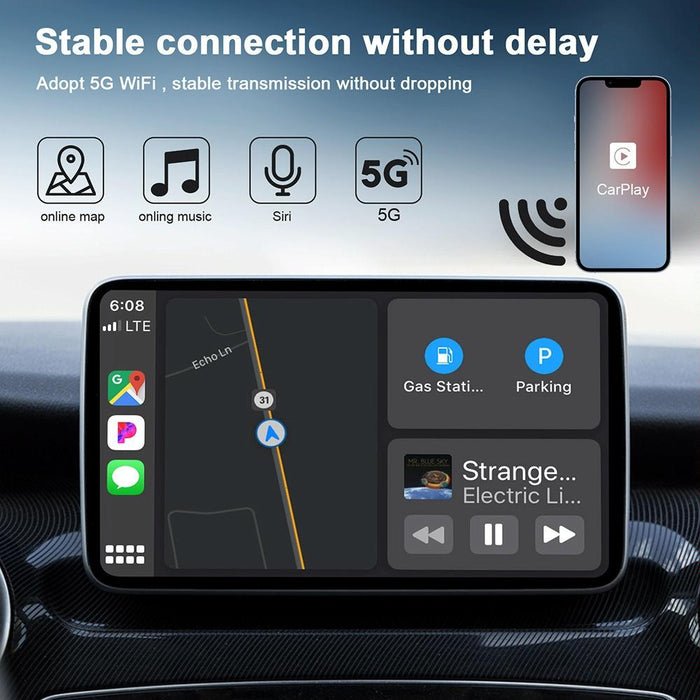 Wireless Carplay Adapter for Iphone - Usb & Usb-c