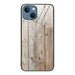 Wood Grain Glass Phone Case For Iphone 15