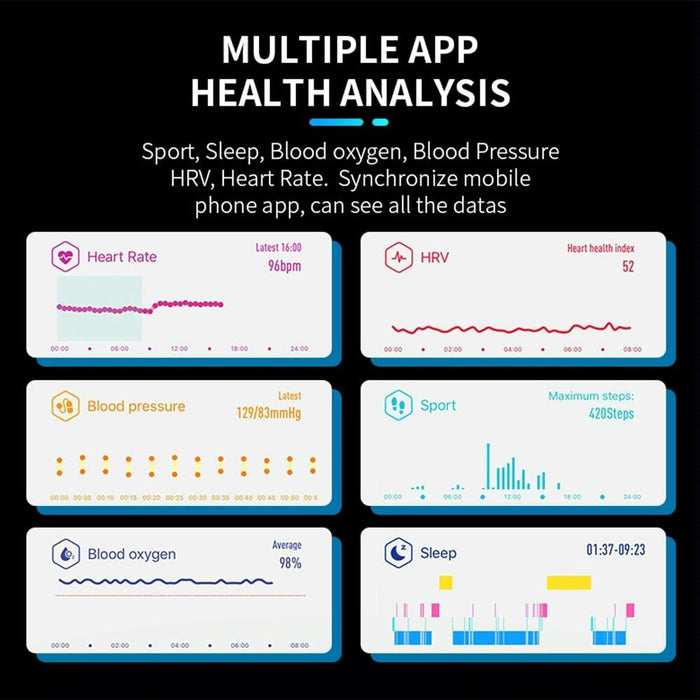 Tft Hd Smart Bracelet Blood Oxygen Sleep Monitoring