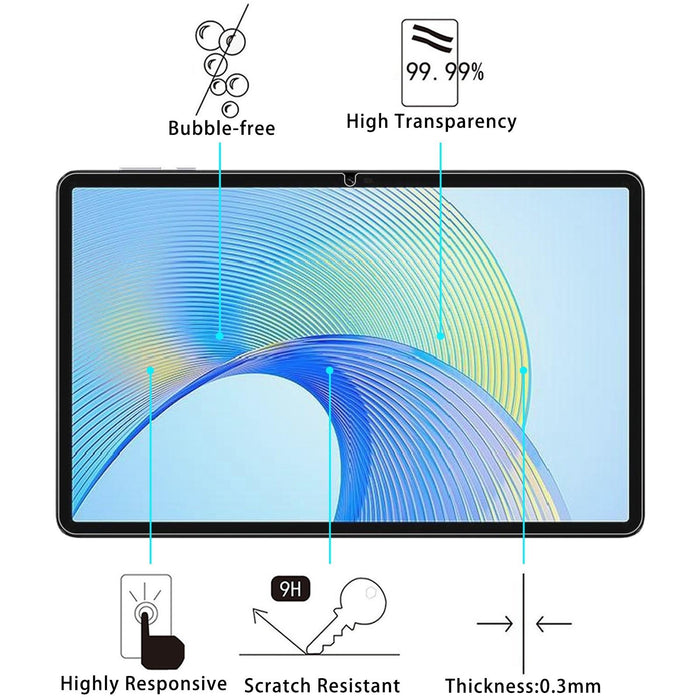 2Pcs 9H 0.3Mm Explosion-Proof Tempered Glass Film